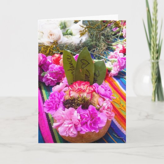 式の折り畳みグリーティングカード サンキューカード (正面)