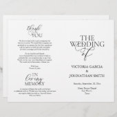 式の折り畳み結婚可能なプログラム (正面/裏面)