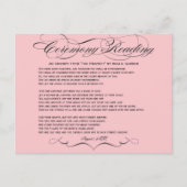 式の朗読 ポストカード (正面)