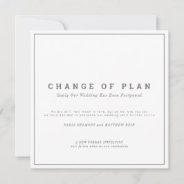 式やイベントの計画変更　延期 セーブザデート