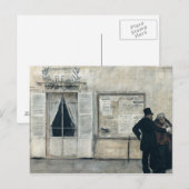 式を待つ結婚ゲスト ポストカード (正面/裏面)