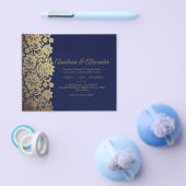 式エレガントに対する予算結婚招待状。飛ぶ チラシ (シングル)