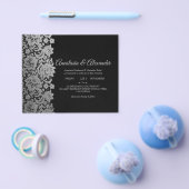 式エレガントに対する予算結婚招待状。飛ぶ チラシ (シングル)