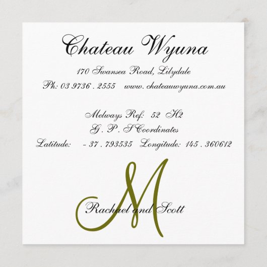 式カード#2 プログラム (裏面)