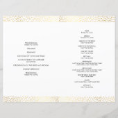 式プロ結婚グラム筆型金ゴールド紙吹雪 (裏面)