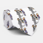 式与え中に遠くにお嫁さま結婚のお父さん ネクタイ (ロール)