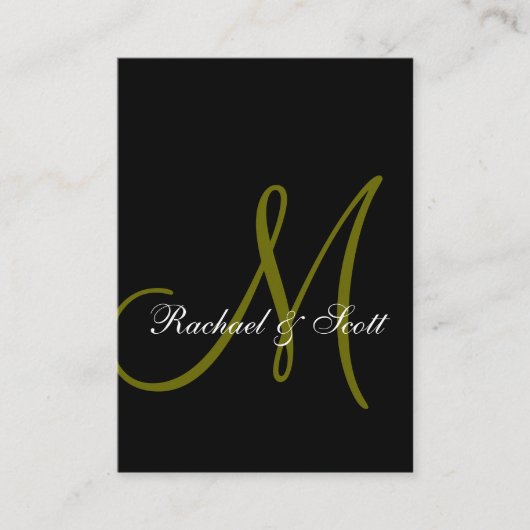 式典の場所とドリンク情報カードの挿入 エンクロージャーカード (正面)