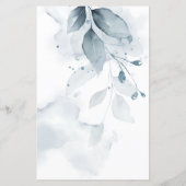 式典の順序ウィスピーのほこりっぽい青い葉 (裏面)