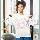 式場へ行く 婚約しました スウェットシャツ