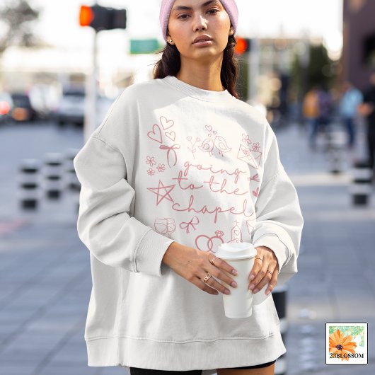 式場へ行く - 結婚するよ スウェットシャツ