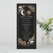 式場 ウェディング パーティー カード タロット ウェルカム メニュー (スタンド正面)