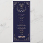 式場 結婚式 ゲストカード タロット プログラム スター (裏面)