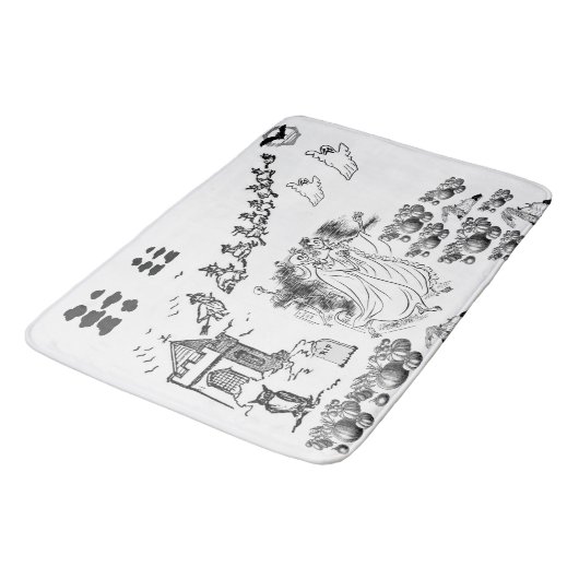 式幽霊のよく出るは バスマット (アングル)