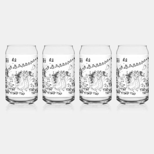 式幽霊のよく出る- ガラス缶 (正面)