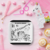 式幽霊のよく出る- ペーパープレート (パーティー)