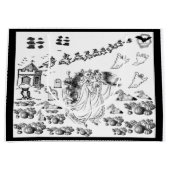 式幽霊のよく出る- ラージペーパーバッグ (正面)