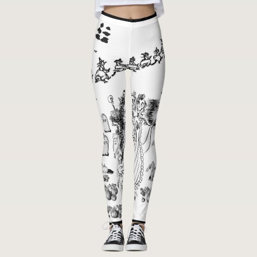 式幽霊のよく出る- レギンス (正面)