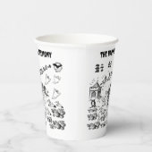 式幽霊のよく出る- 紙コップ (右)