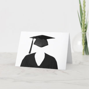 式服式帽Template2の大学院のクラス カード