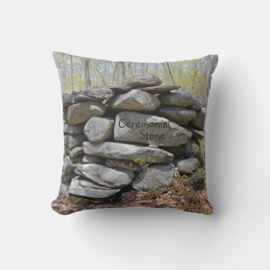 式石 クッション (正面)