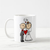 式結婚のマグ コーヒーマグカップ (左)