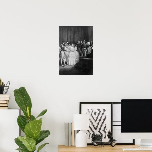 式結婚は ポスター (ホームオフィス)