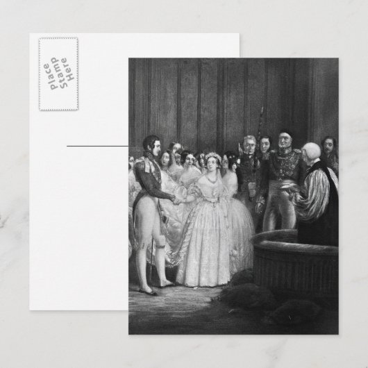 式結婚は ポストカード (正面/裏面)