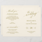 式結婚プログラムのエレガモダンンス金ゴールド (正面/裏面)