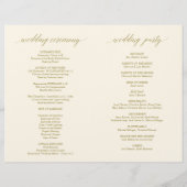 式結婚プログラムのエレガモダンンス金ゴールド (裏面)