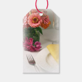 式結婚夏花贈りラベル ギフトタグ