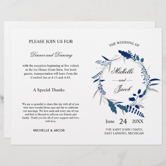 式結婚計画 | Blue Eucalptus (正面/裏面)