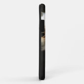 式芸術的付きダチョウおっちょこちょいのポートレート Case-Mate iPhoneケース (裏面/右)