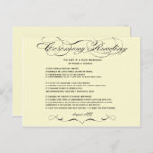 式読はがき ポストカード (正面/裏面)