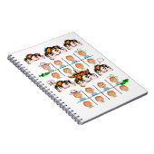 式顔ノートブック ノートブック (右側)