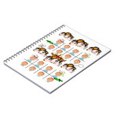 式顔ノートブック ノートブック (左側)