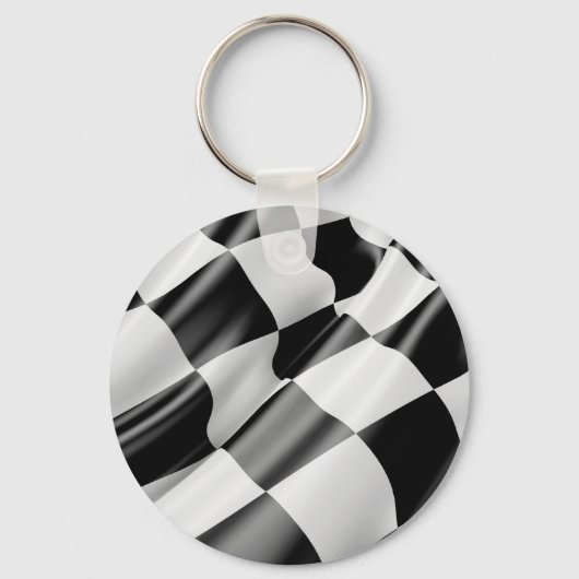 式1フラグキーチェーン キーホルダー (正面)