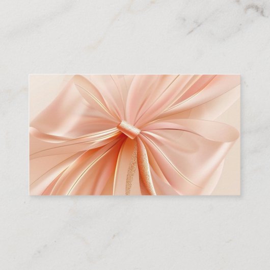 弓おむつラッフル付き秋のカボチャ エンクロージャーカード (裏面)