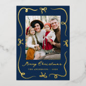 弓お洒落海軍2写真 箔シーズンカード (正面)