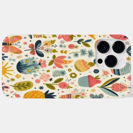 弓とさくらんぼ Case-Mate iPhoneケース (裏面 (横))