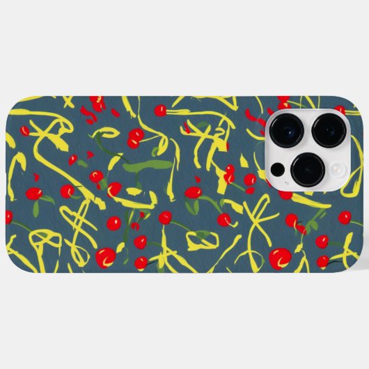 弓とさくらんぼ Case-Mate iPhoneケース (裏面 (横))