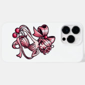 弓とさくらんぼ Case-Mate iPhoneケース (裏面 (横))