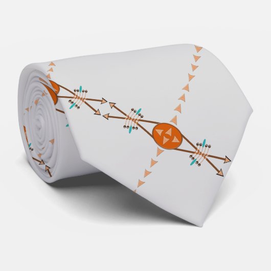弓と矢のネクタイ ネクタイ (ロール)