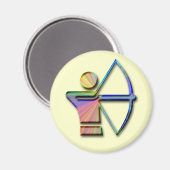 弓と矢の射手 マグネット (正面/裏面)