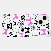 弓と電話iPhoneケース Case-Mate iPhoneケース (裏面 (横))