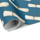 弓による卒業証書 ラッピングペーパー (ロールコーナー)