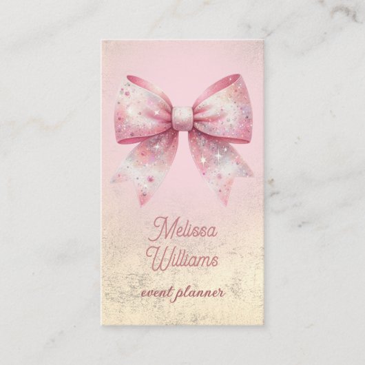 弓のロゴ 名刺 (正面)