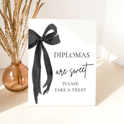 弓の卒業証書は楽しい卒業式だ 台座サイン