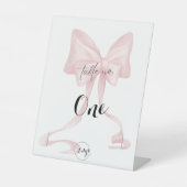 弓の卓上記号 台座サイン (正面)