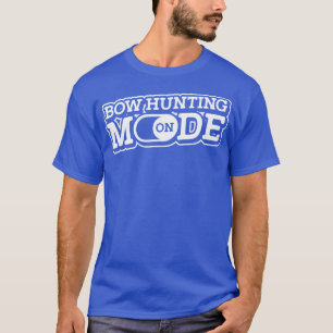 弓の狩りモード鹿バック弓アーチェリー射手弓 Tシャツ