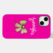 弓は可愛い Case-Mate iPhoneケース (裏面 (横))